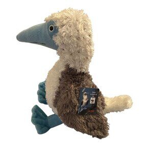 WWF Exclusive Gund Blue Footed Booby Plush 9.5" Rare Collectible Soft Toy